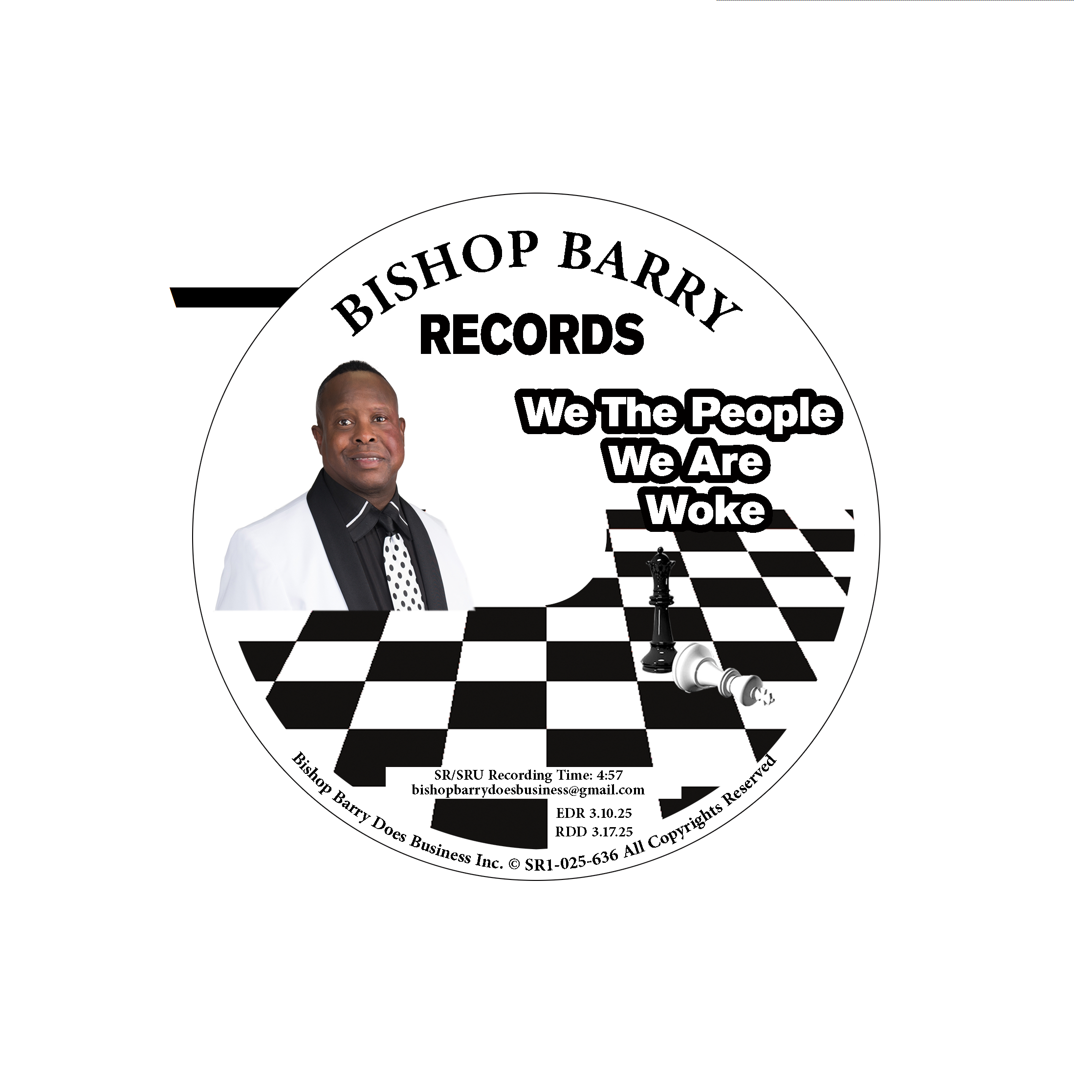 We The People We Are Woke - Bishop Barry Chapman Album Cover